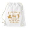 PRINTFASHION Ez a csaj megmutatja - Néptánc - Sportzsák, Tornazsák - Fehér