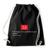 PRINTFASHION Ez a kép nem elérhető - Sportzsák, Tornazsák - Fekete