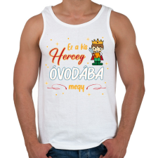 PRINTFASHION Ez a kis herceg - Férfi atléta - Fehér atléta, trikó