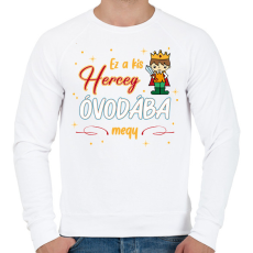 PRINTFASHION Ez a kis herceg - Férfi pulóver - Fehér