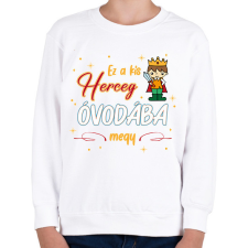 PRINTFASHION Ez a kis herceg - Gyerek pulóver - Fehér gyerek pulóver, kardigán
