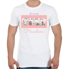 PRINTFASHION Ez az első Húsvétom - kislány - Férfi póló - Fehér férfi póló