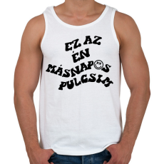 PRINTFASHION Ez az én másnapos pulcsim - Férfi atléta - Fehér