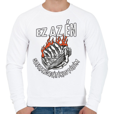 PRINTFASHION Ez az én szerencsejátékos pólóm - Férfi pulóver - Fehér férfi pulóver, kardigán