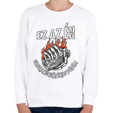 PRINTFASHION Ez az én szerencsejátékos pólóm - Gyerek pulóver - Fehér