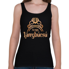 PRINTFASHION Ez egy lánybúcsú - Női atléta - Fekete női trikó