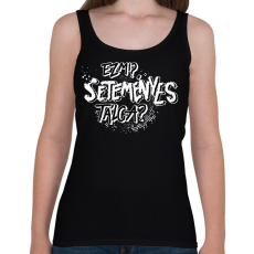 PRINTFASHION Ez mi? SETEMÉNYES tálca? - Női atléta - Fekete