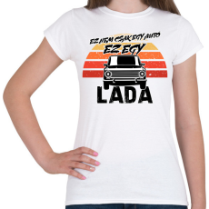 PRINTFASHION Ez nem csak egy autó ez egy LADA - Női póló - Fehér