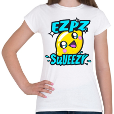 PRINTFASHION Ez Pz Lemon Squeezy - Női póló - Fehér női póló
