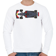 PRINTFASHION F1 Red Bull - Férfi pulóver - Fehér