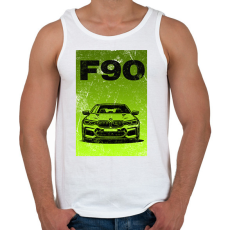 PRINTFASHION f90  - Férfi atléta - Fehér