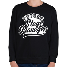 PRINTFASHION F Stage - Gyerek pulóver - Fekete gyerek pulóver, kardigán