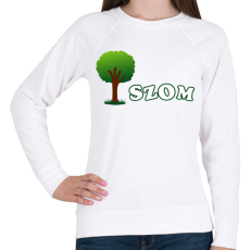 PRINTFASHION FA - Női pulóver - Fehér