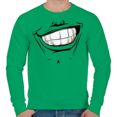 PRINTFASHION Face mask 02  - Férfi pulóver - Zöld