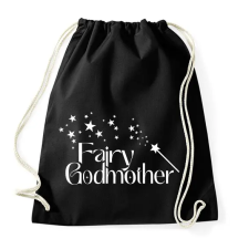 PRINTFASHION Fairy Godmother - Sportzsák, Tornazsák - Fekete tornazsák
