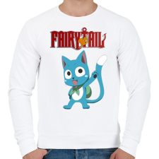 PRINTFASHION Fairy Tail - Férfi pulóver - Fehér férfi pulóver, kardigán