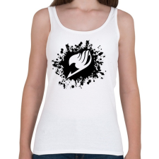 PRINTFASHION Fairy Tail logo - Női atléta - Fehér női trikó