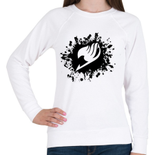 PRINTFASHION Fairy Tail logo - Női pulóver - Fehér női pulóver, kardigán