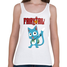 PRINTFASHION Fairy Tail - Női atléta - Fehér női trikó