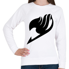 PRINTFASHION Fairy Tail szimbólum - Női pulóver - Fehér női pulóver, kardigán