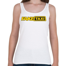 PRINTFASHION Fake Taxi - Női atléta - Fehér
