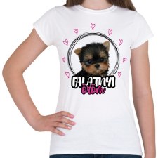 PRINTFASHION Falatnyi öröm - Női póló - Fehér női póló