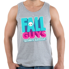 PRINTFASHION Fall Guys Logo - Férfi atléta - Sport szürke atléta, trikó