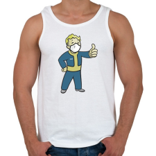 PRINTFASHION Fallout 2020 - Férfi atléta - Fehér atléta, trikó