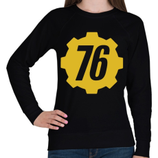 PRINTFASHION Fallout 76 - Női pulóver - Fekete