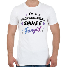 PRINTFASHION Fangirl - Shinee - Férfi póló - Fehér