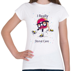 PRINTFASHION Fánk  - Női póló - Fehér