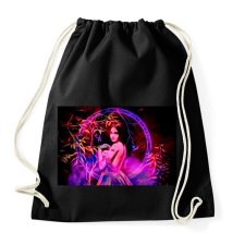 PRINTFASHION fantasy portré - Sportzsák, Tornazsák - Fekete tornazsák