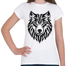 PRINTFASHION Farkas  - Női póló - Fehér