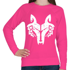 PRINTFASHION Farkas - Női pulóver - Fukszia