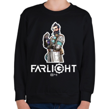 PRINTFASHION Farlight84 - Ember - Gyerek pulóver - Fekete gyerek pulóver, kardigán