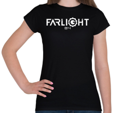 PRINTFASHION Farlight84 logó - Női póló - Fekete