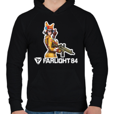 PRINTFASHION Farlight84 - Maggie - Férfi kapucnis pulóver - Fekete