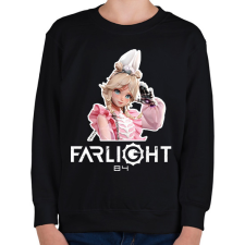 PRINTFASHION Farlight84 - Maychelle - Gyerek pulóver - Fekete gyerek pulóver, kardigán