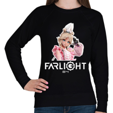 PRINTFASHION Farlight84 - Maychelle - Női pulóver - Fekete női pulóver, kardigán