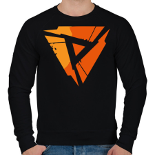 PRINTFASHION Farlight 84 - Férfi pulóver - Fekete férfi pulóver, kardigán