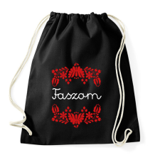 PRINTFASHION Faszom - Sportzsák, Tornazsák - Fekete tornazsák