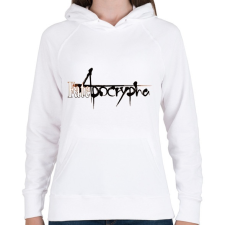 PRINTFASHION Fate/Apocrypha logo - Női kapucnis pulóver - Fehér női pulóver, kardigán