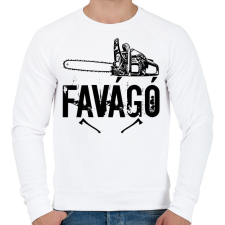 PRINTFASHION favágó - Férfi pulóver - Fehér férfi pulóver, kardigán