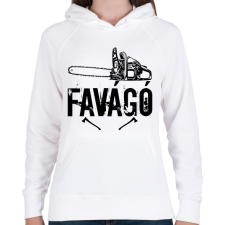 PRINTFASHION favágó - Női kapucnis pulóver - Fehér női pulóver, kardigán