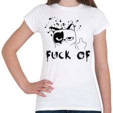 PRINTFASHION fck1 - Női póló - Fehér női póló