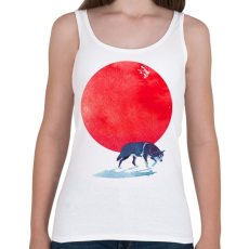 PRINTFASHION Fear the red - Női atléta - Fehér