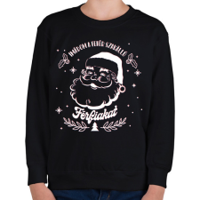 PRINTFASHION Fehér szakállú férfiak - Gyerek pulóver - Fekete gyerek pulóver, kardigán