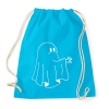 PRINTFASHION Fehér szellem - Sportzsák, Tornazsák - Surf blue