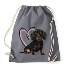 PRINTFASHION fekete cser tacsi - Sportzsák, Tornazsák - Grafitszürke tornazsák