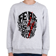 PRINTFASHION Félelem - Gyerek pulóver - Sport szürke gyerek pulóver, kardigán